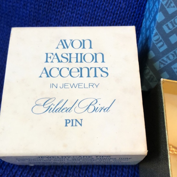 AVON vintage 1976 Gilded Bird Pin - Picture 11 of 11